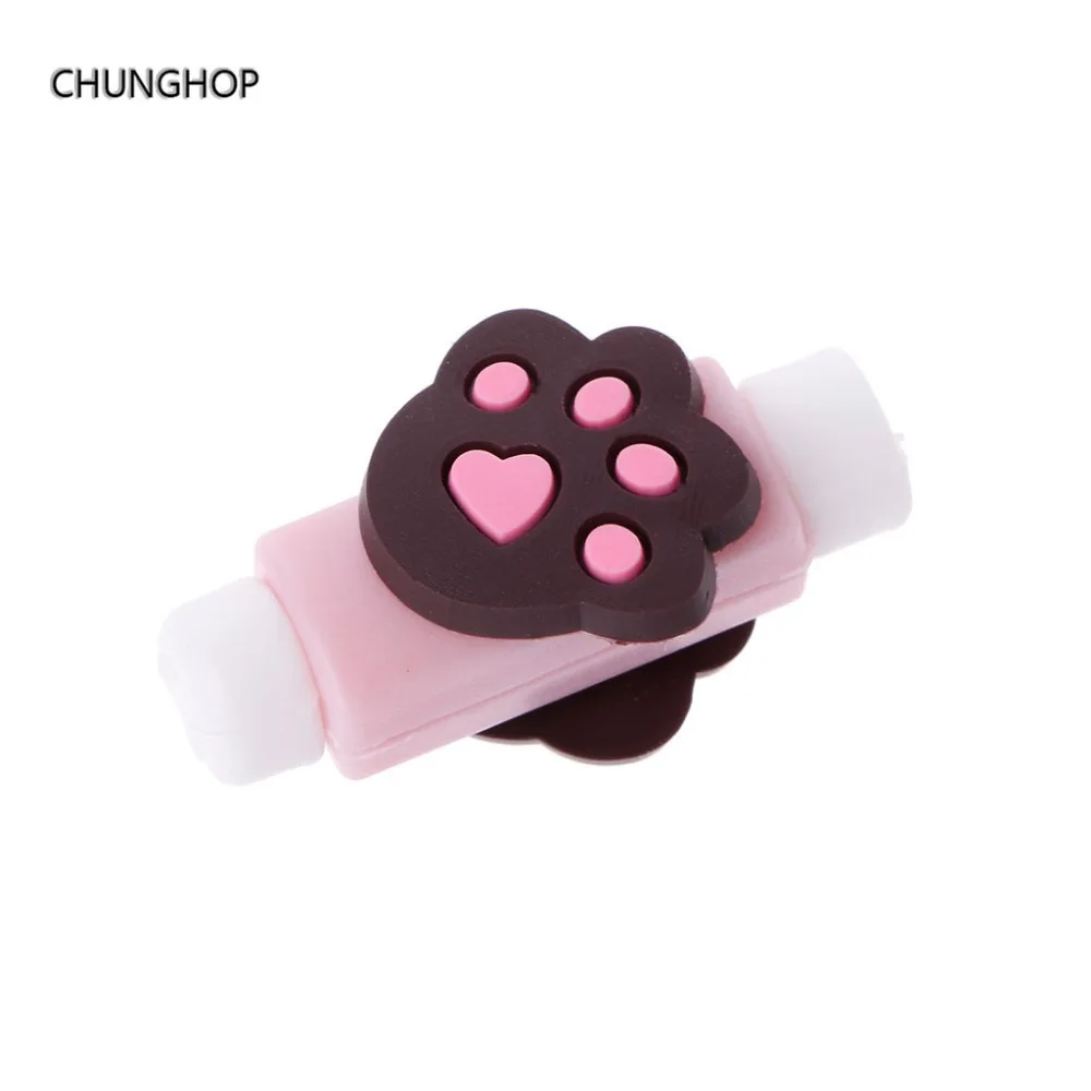 Чехол для телефона CHUNGHOP kawaii С мультяшным рисунком Защитная пленка кабеля USB