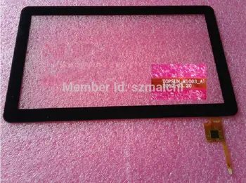 

10.1" touch panel digitizer touch screen glass TOPSUN_M1003_A1 250mmX155mm