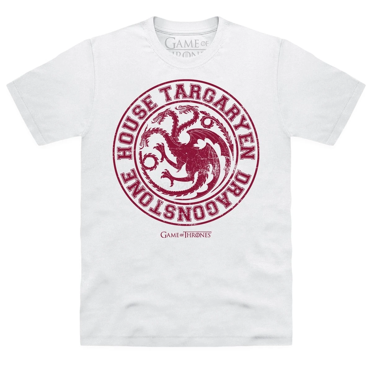 

GILDAN Brand Game Of Thrones - House Targaryen T-Shirt 2019 Summer Short Sleeve T-Shirt