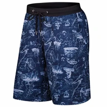 Летние мужские 3D принты для марафона шорты для бега спортивные шорты дышащие быстросохнущие баскетбольные теннисные шорты