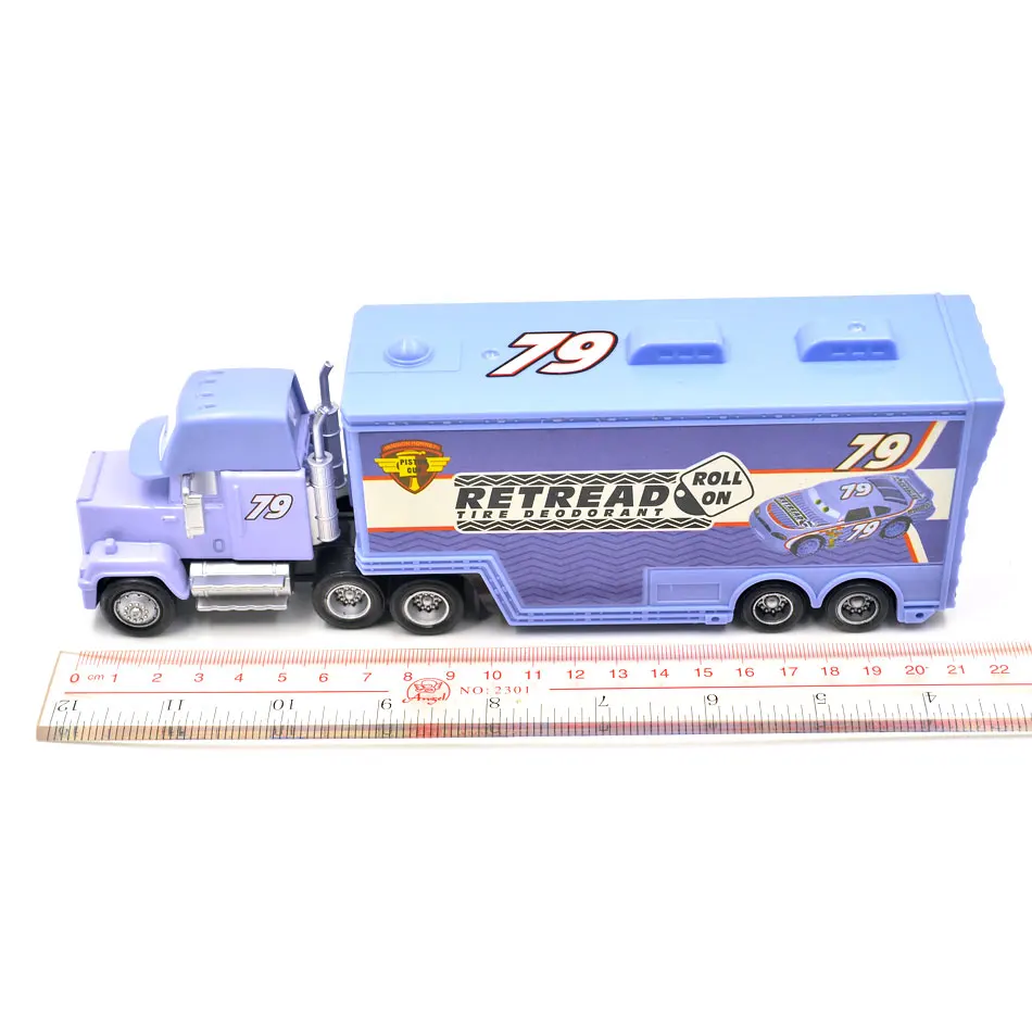 11 стилей disney Pixar тачки 3 Frank Tiny Lugsworth Mack Truck McQueen металлический литой игрушечный автомобиль свободные брендовые игрушки для детей