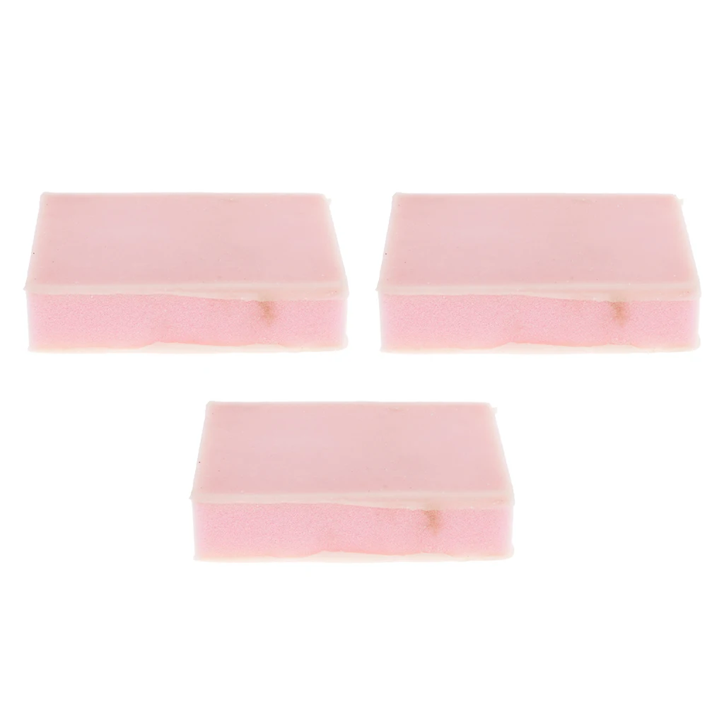 

3PCS Anatomical Suture Pad Silicon Human Skin Model Pad Nurse Practice School Teaching Science Toy