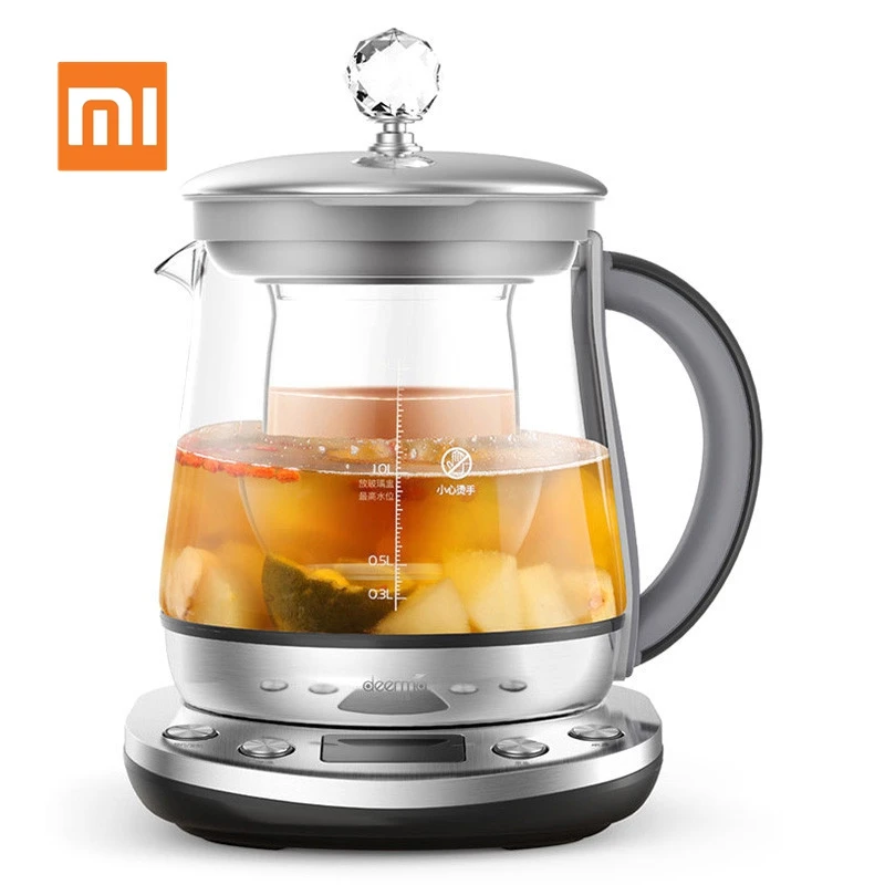 

Xiaomi Mi Deerma 1.5L Multifunction Electric Kettle Multifunction Stainless Steel Electric Health Pot Kettle for Tea Milk Kettle