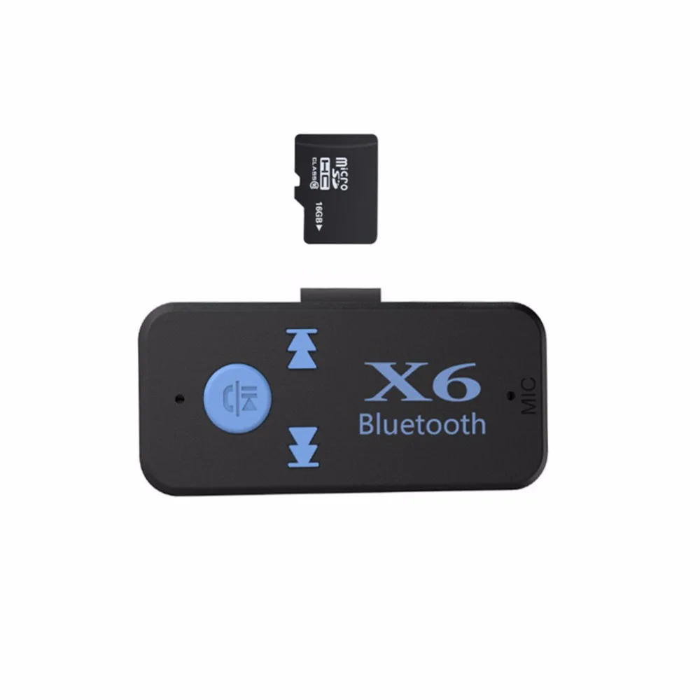 3,5 мм аудио Bluetooth ресивер адаптер Handsfree Car Mp3 музыкальный приемник Поддержка TF карты