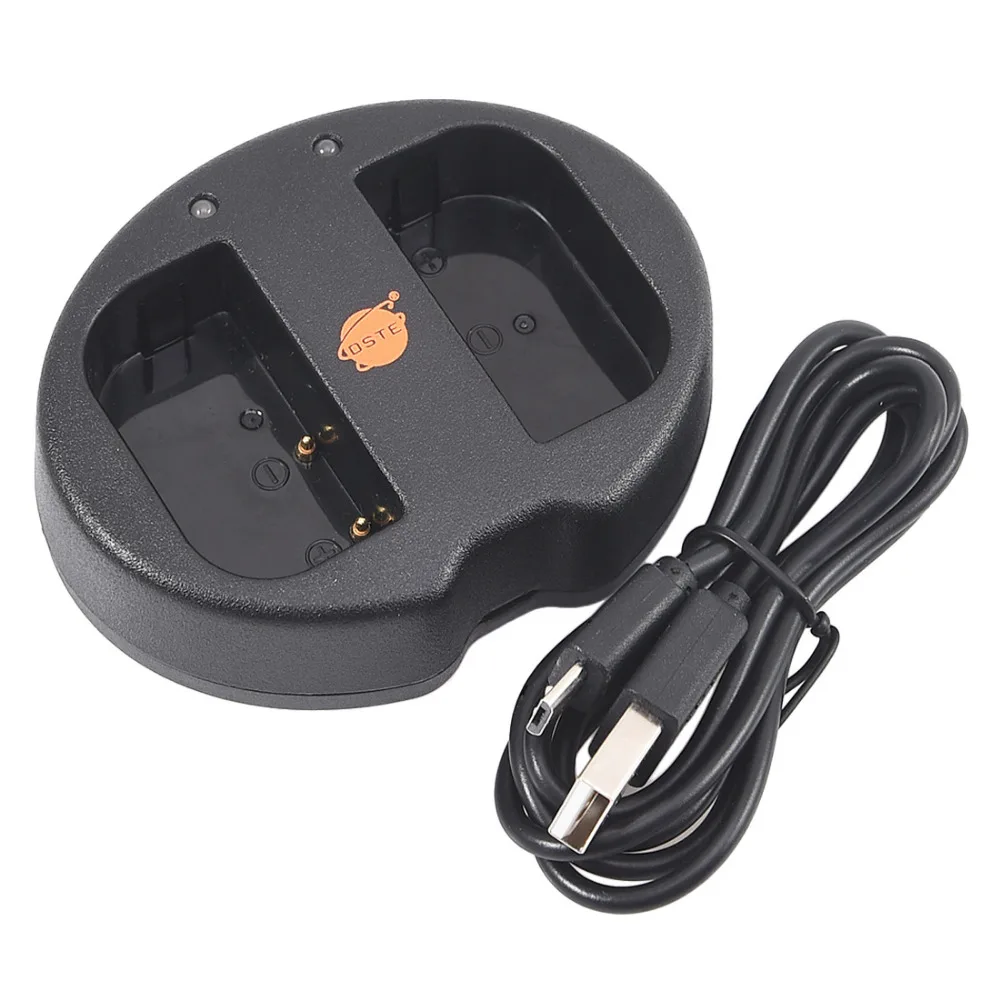 

DSTE UDC141A Dual USB Port Charger for Panasonic DMW-BLF19E Camera Battery