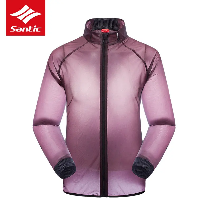 

SANTIC Cycling Jersey Ultralight Windproof Downhill Road MTB Bike Jersey Anti-UV Riding Wind Coat Rainproof Bicycle Clothing