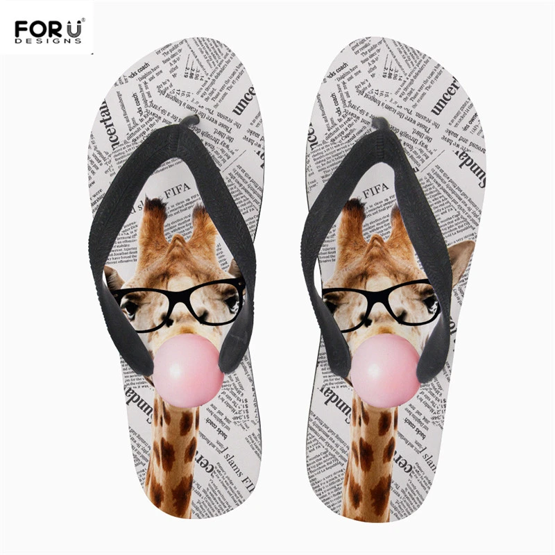 giraffe slippers womens