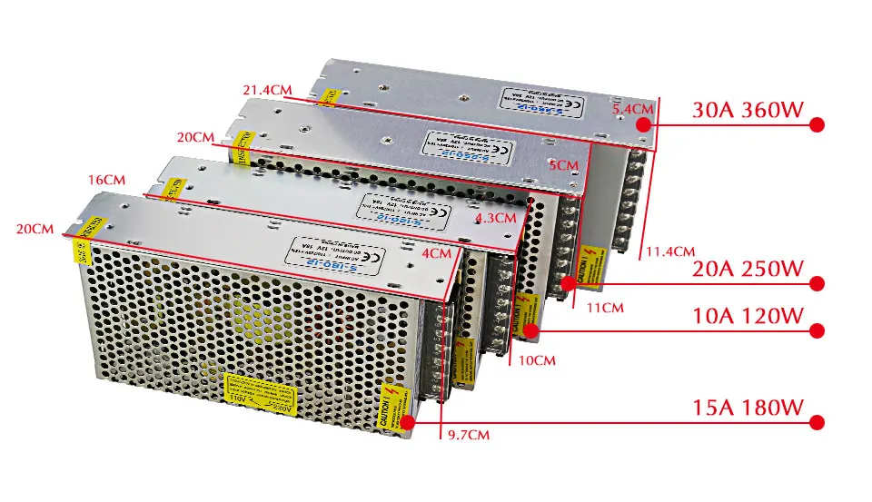 12V LED Power Supply Adapter (5)