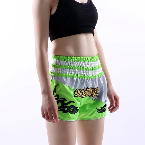 ANOTHERBOXER muay thai MMA shorts muay thai suit спортивные шорты для мужчин и детей боксерские боксёрские ММА шорты - Цвет: Золотой