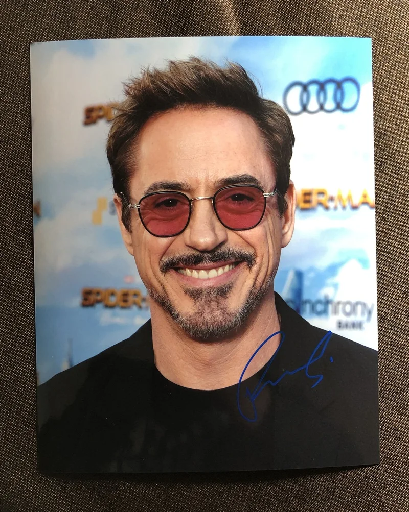 Ручной подписанный Роберт Дауни мл. Мстители: Endgame фото с автографом 8*10 дюймов 042019B