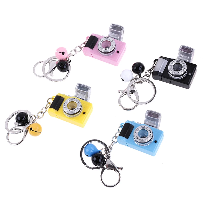 Новая креативная игрушка для камеры светодиодные брелки со звуком светодиодный Подвеска для ключей с подсветкой забавная игрушка