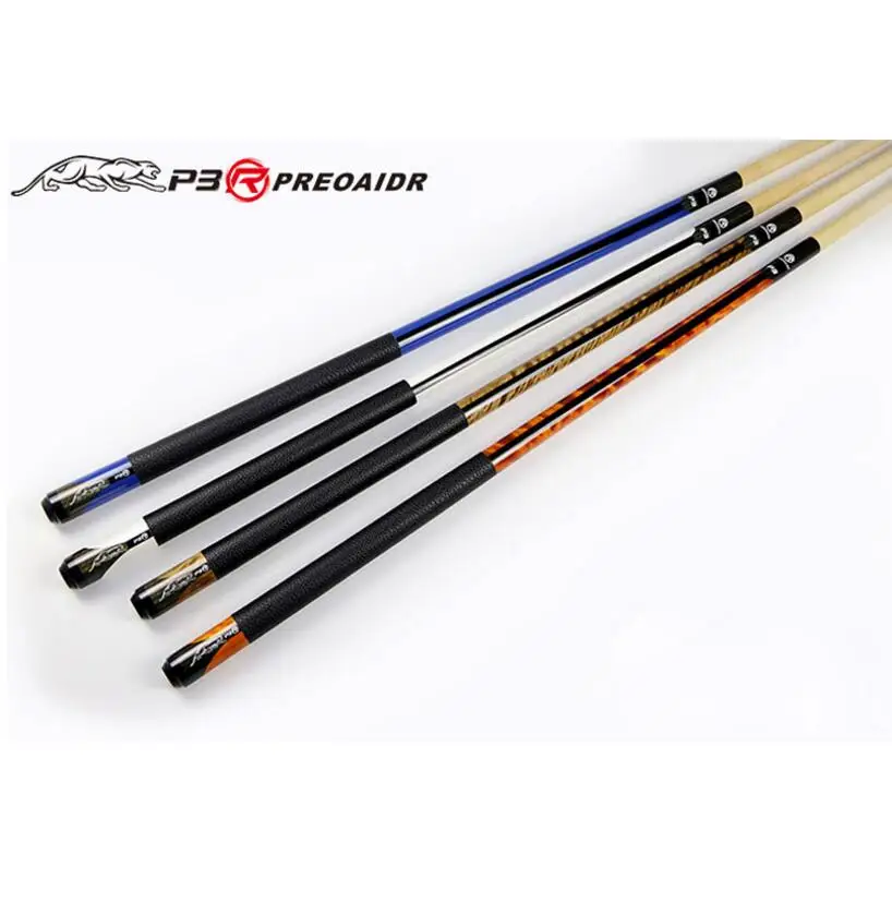 Online Neue Marke P3R Billard Queue Pool Stick 10mm 11,5mm 13mm Spitze 4 Farben China 2019