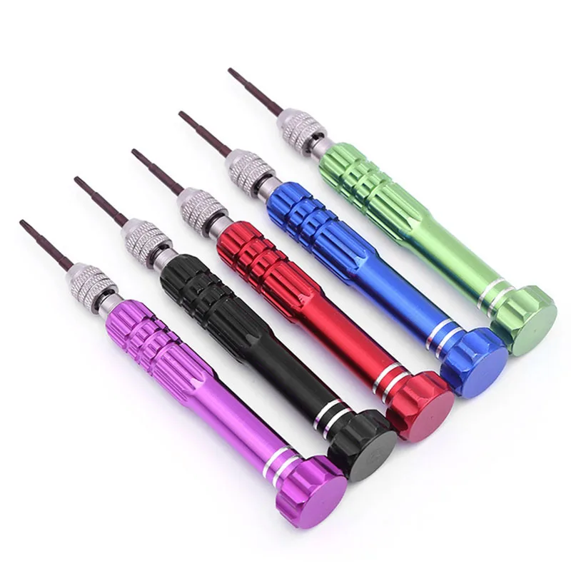 

5 in 1 multi-purpose mini precision electronic Torx screwdriver set open repair kit iPhone camera watch tablet radio toy model