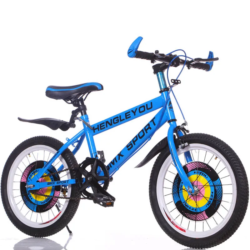 Discount 2017 New 18.20.22Inches Children Bicycles Steel  Aluminium Frame Mountain Bike Skid Pedal Hydraulic Disc Brakes Children Bicycle 4