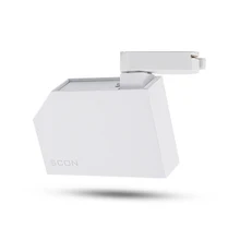 SCON 7 Вт Трек лампа с 5 шт. OSRAM СВЕТОДИОДНЫЙ рельсовый светильник, художественный COB Точечный светильник, современный тематический светильник для ресторана, бара 4000k