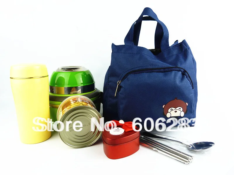 

match monkey lunch tote bag export to Japan Free shipping
