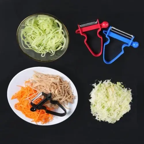 

Magic Trio Peeler Set Magic Slicer Shredder Peeler Julienne Cutter Multi-purpose Peel Stainless Vegetable Fruit Zesters Kitchen
