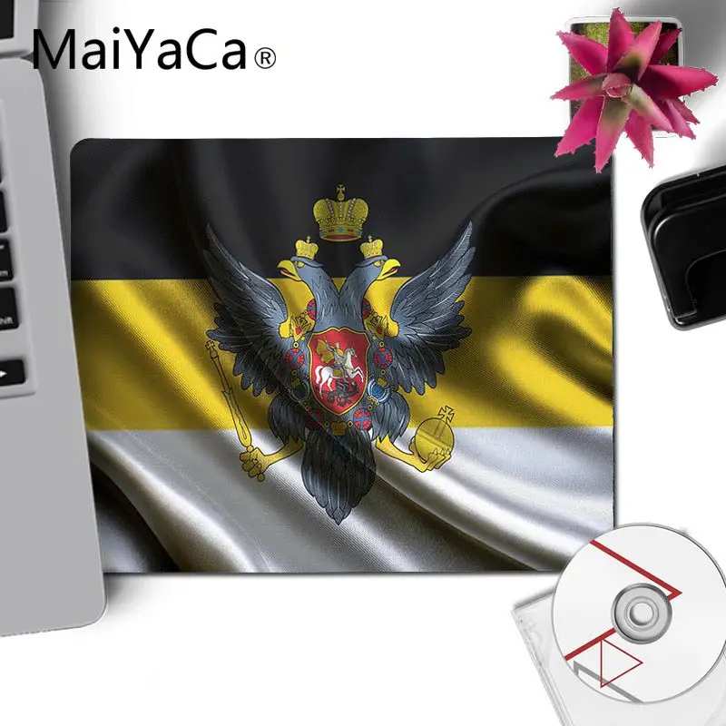 MaiYaCa russia Flag coat of arms game Laptop Gaming Mice Mousepad DIY Design gaming Mouse pad Rug For PC Laptop Notebook gamer