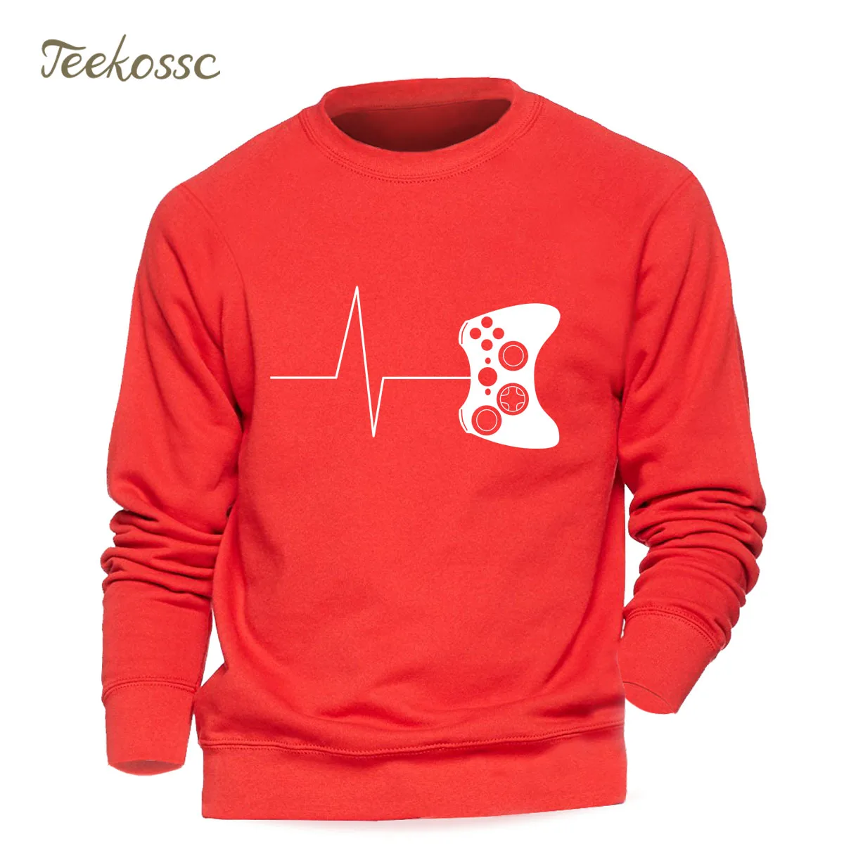 Heartbeat Of Game Мужская толстовка с забавным рисунком игровая капюшоном толстовки