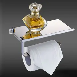 Нержавеющая сталь Антикоррозийная ткань держатель настенный подвесной стеллаж рулон бумажное полотенце держатель ванная туалет товары