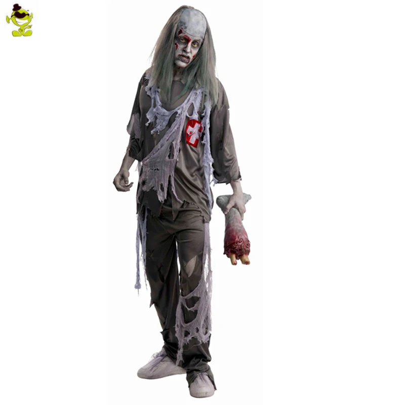 Костюм зомби для взрослых; карнавальный костюм на Хэллоуин; карнавальный костюм вампира; одежда вампира; вечерние костюмы зомби для ролевых игр на Хэллоуин