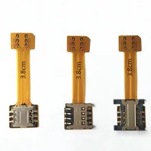 Hybrid Double Dual SIM Card Micro SD Adapter For Android Phone Extender 2 Nano Micro Mini SIM Card Converter For Xiaomi REDMI 3