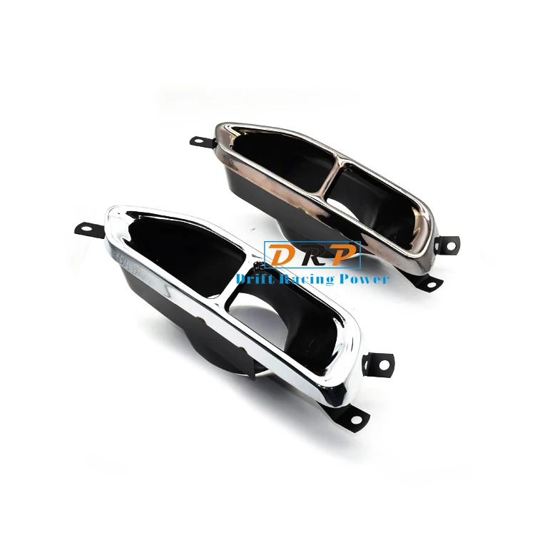 hotselling304 electroplate stainless steel exhaust muffler tip fit for new 18-19 BMW G11 G12 730 740 upgrade BMW 760 four tips hotselling304 electroplate stainless steel exhaust muffler tip fit for new 18-19 BMW G11 G12 730 740 upgrade BMW 760 four tips