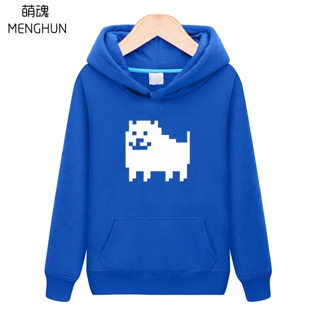 Lovely mini dog printing undertale inspired game fans warm hoodies game fans hoodies Haddo dog costume ac711 4