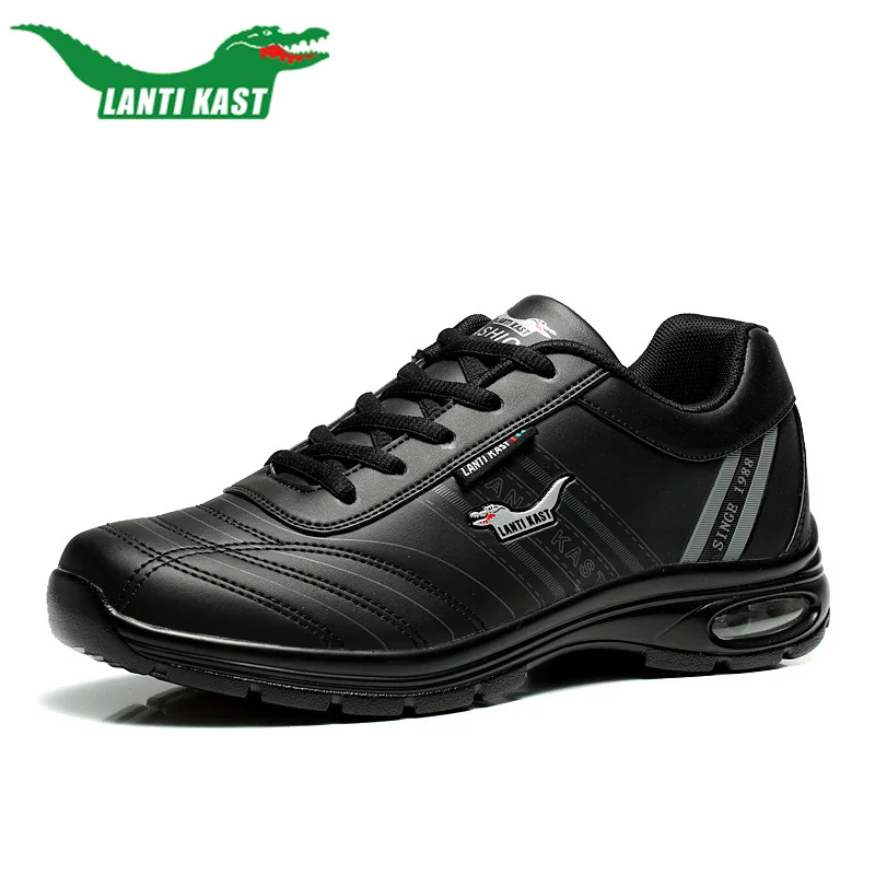 

Leather Casual Shoes Men Loafers Breathable Fashion Sneakers Footwear Male Quality Leather Shoes Loafers Schuhe Large Size 45 46