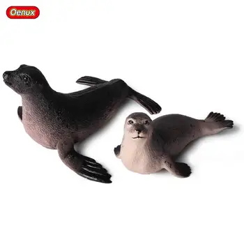 

Oenux Sea Life Animals Sea Lion Simulation Seal Action Figures Ocean Animals Pvc Lifelike Model Collection Toys Gift For Kids