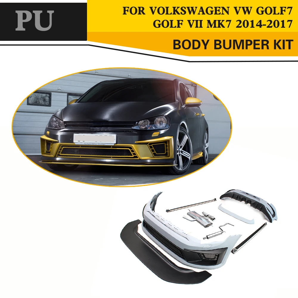 Полиуретановые неокрашенные комплекты кузова автомобиля для Volkswagen VW Golf VII MK7 GTI R