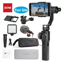 Zhiyun Glad 4 Stabilisator 3-Axis Handheld Gimbal voor Smartphone Gopro Camera iPhone Xs X 8 Plus (Pull & Zoom Controle) VS Osmo 2