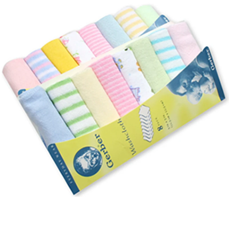 

Baby feeding baby towel towel handkerchief cotton towel handkerchief slobber 8 strips TRK0014