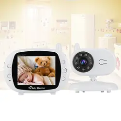 Babykam видео няня беспроводная камера 3,5 дюймов ИК ночного видения 2 способа разговора колыбельные температурный монитор babyfoon met камера няня