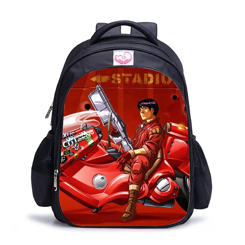 LUOBIWANG известный японский мультфильм Акира печати детей школьный Аниме Shotaro рюкзак с изображением Shotaro kaneda мотоцикл Книга сумка