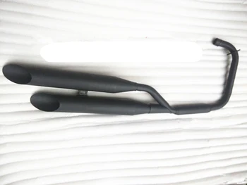 

QJ150-3A-3B-18F Double Pipes Motorcycle Exhaust Mufflers Silencers