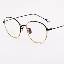 Viodream, Женская Большая оправа, чистый титан, ретро очки, очки для близоруких, очки для чтения, оптическая оправа, Oculos De Grau