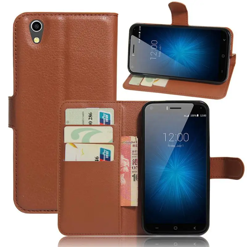 2017 Luxury Wallet PU Leather Flip Cover For Umi london