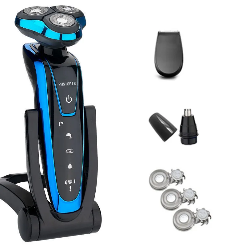 

Men's Electric Shaver Washable Rechargeable Electric Shaving Machine Razor for Cleaning Beard Wet and Dry Waterproof
