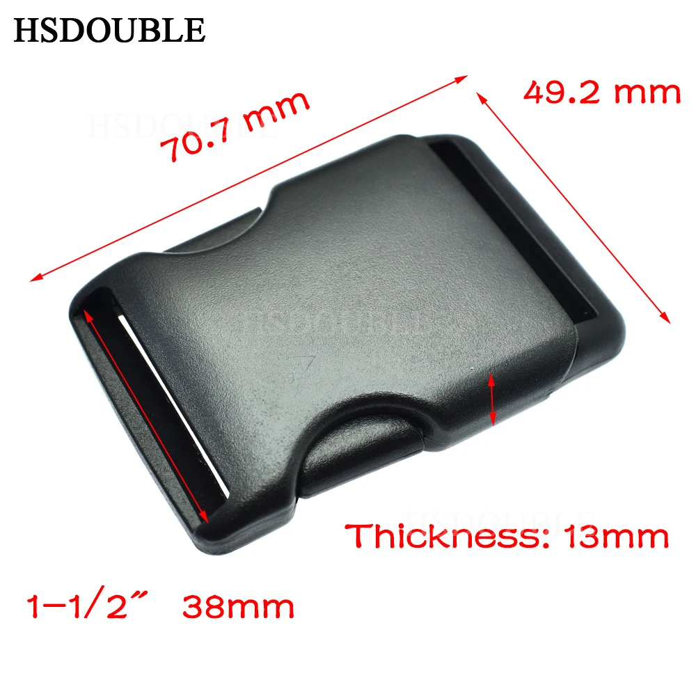 Пластиковая лямка с боковым отверстием 20 мм 25 32 38 50 мм|side release|release buckleplastic side release