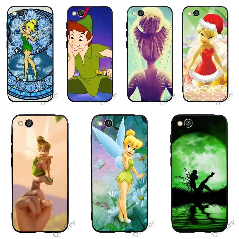 

Ultra Thin Peter Pan Wendy Tinkerbell Tinker bell Phone Cover for Xiaomi A2 Lite Mi Case A1 6 8 F1 Back