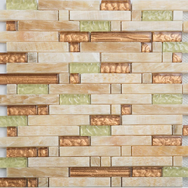 Beige Natural Stone Gl Mosaic Tile Sheets Shower Bathroom Tiles Beige Natural Stone Gl Mosaic Tile Sheets Shower Bathroom Tiles