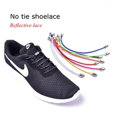 1Pair Reflective Shoelaces Elastic Locking Lace No Tie Shoe Laces Kids Adult Quick Lazy Sneakers Shoelace Shoe Laces Strings 1Pair Reflective Shoelaces Elastic Locking Lace No Tie Shoe Laces Kids Adult Quick Lazy Sneakers Shoelace Shoe Laces Strings
