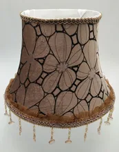 E27 Art Deco Lamp shade for table lamp Lace Abstract simple Pattern Textile coffee fabric lampshade modern style lamp cover