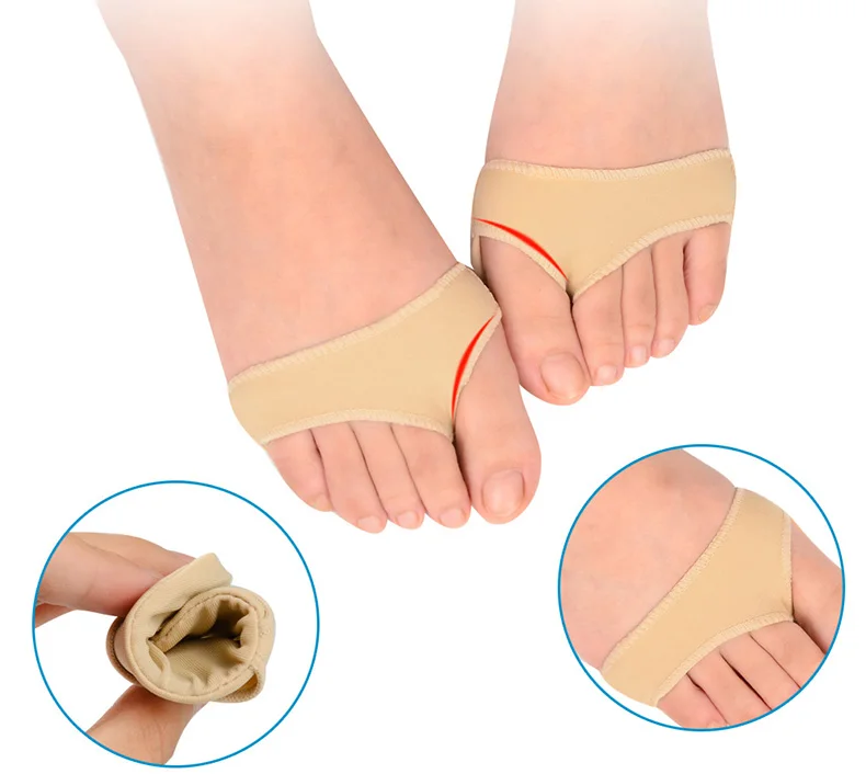 WGAFON 1 пара Подушечка для передней части стопы для вальгуса Hallux силиконовые обувные стельки для боли в ногах выпрямитель большого пальца носки ортопедические вставки для ног Ha