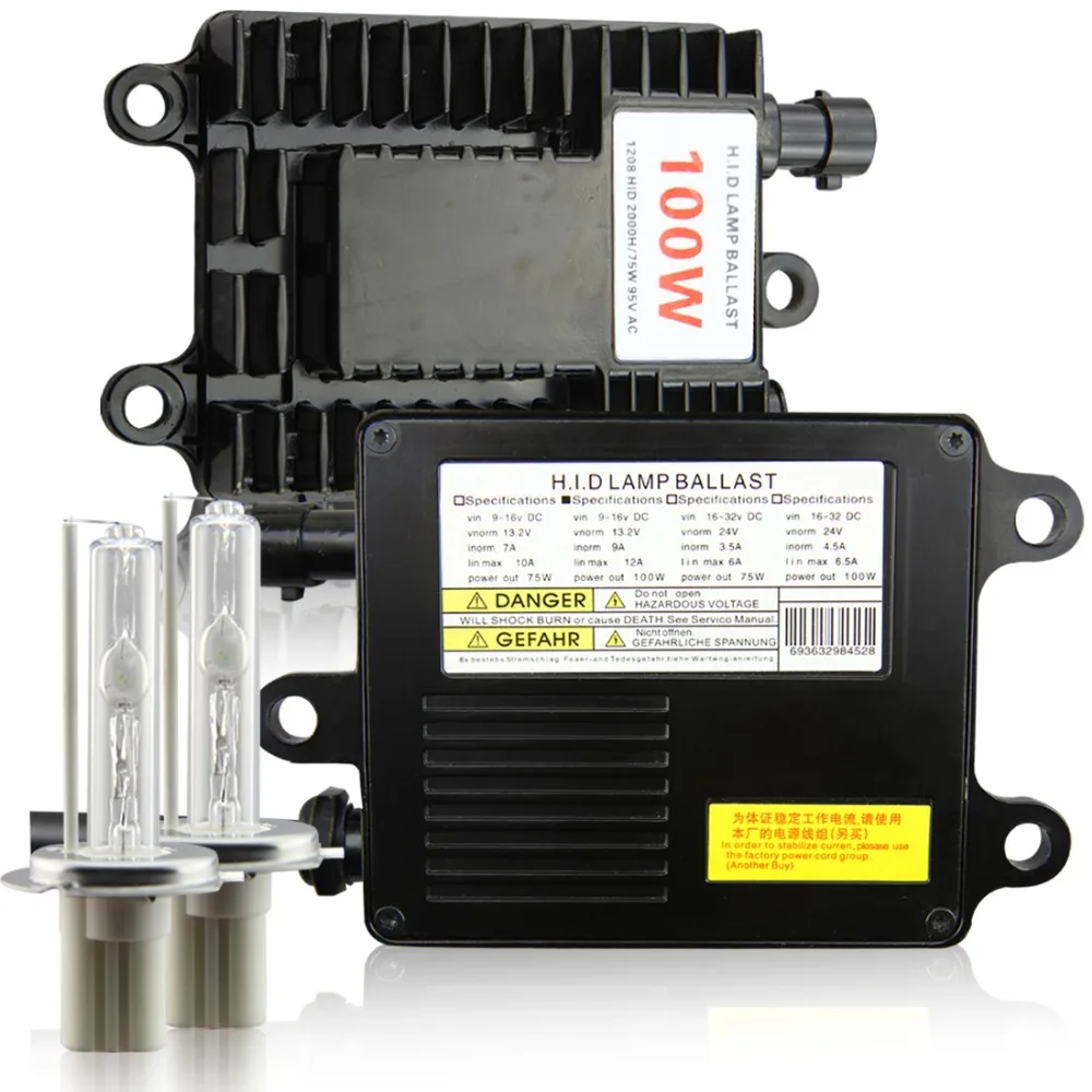 

1 set 12v 100w xenon hid kit with h1 h4 h7 h8 h10 h11 9005 9006 880 Car headlamp Bulb 4300k 6000k 5000k