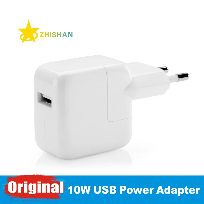

Genuine Original 10W USB Power Adapter AC Wall Travel Charger for iPhone X 5s 6 6s 7 8 Plus iPad 3 4 5 mini Air iPod for EU Plug