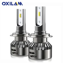 OXILAM H4 H7 светодиодный головной светильник лампочка 16000LM машинка для стрижки 48 Вт 6000K белый H11 H8 HB3 HB4 9005 9006 9012 лампа автомобильный светильник 12V 24V