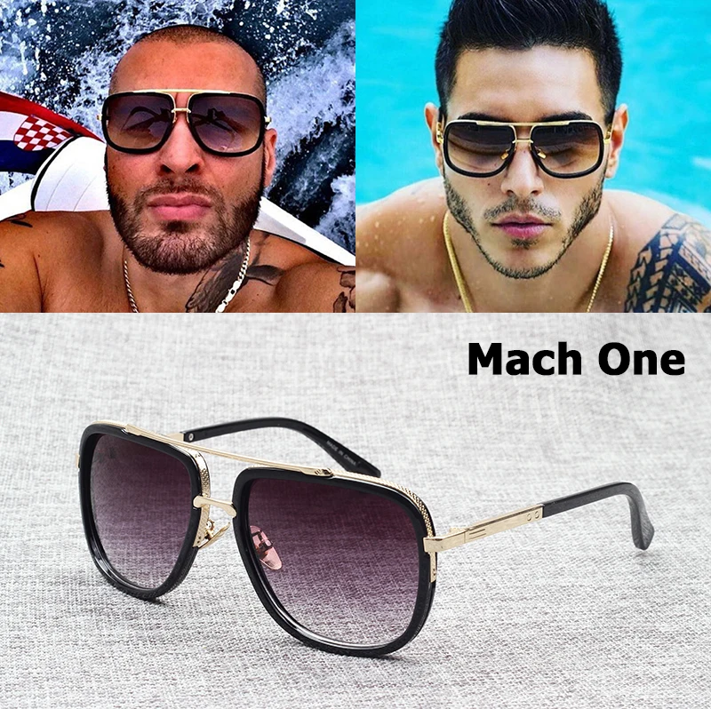 

2017 New Fashion SteamPunk Rock Vintage Round Style Sunglasses Side Cover Gradient Brand Design Sun Glasses Oculos De Sol 836