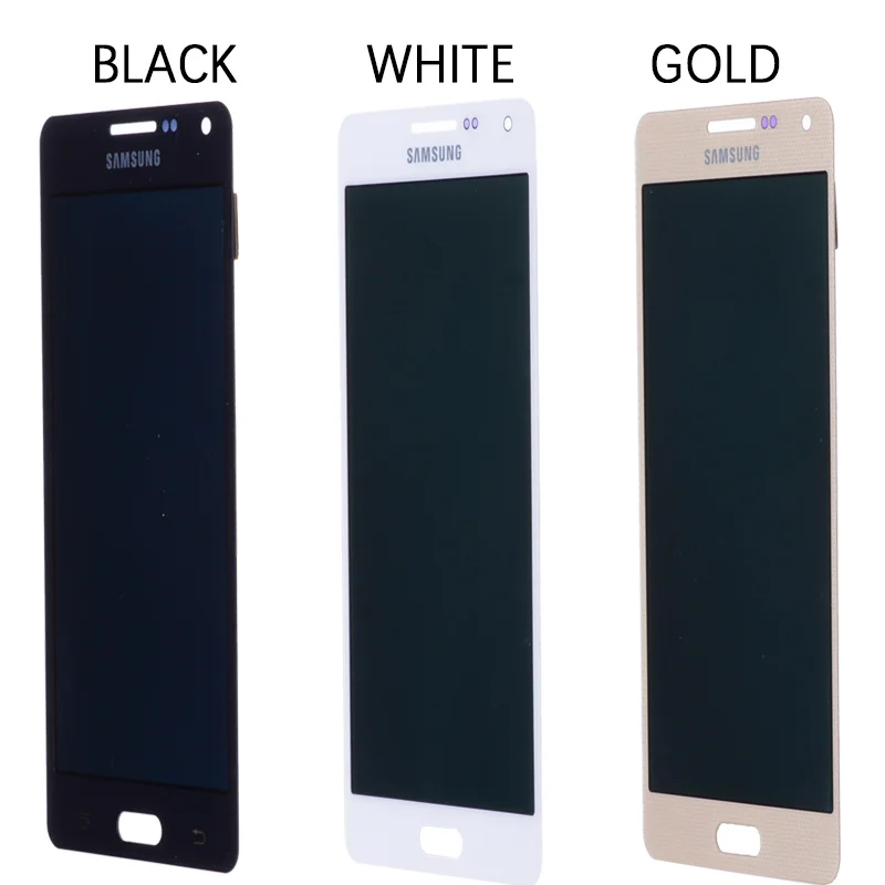 AMOLED Дисплей для SAMSUNG Galaxy A5 A5 A500FU A500 A500F A500M LCD в сборе с тачскрином 5.0'' черный белый золотой